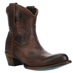 Lane Women's Plain Jane Booties in Cognac